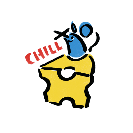 ネズミとチーズ